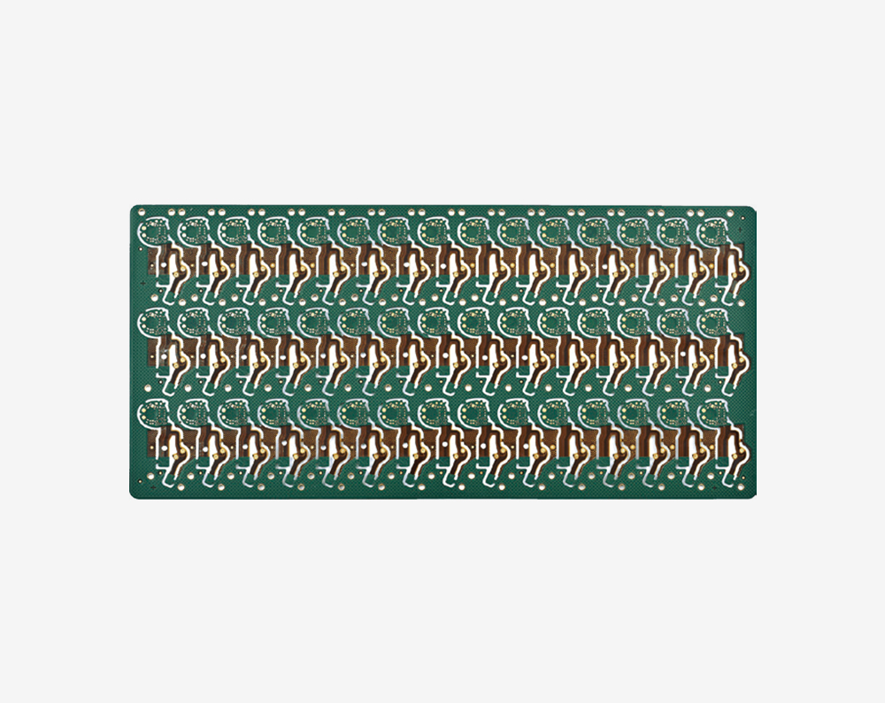 Six-layer first-order HDI rigid-flex board