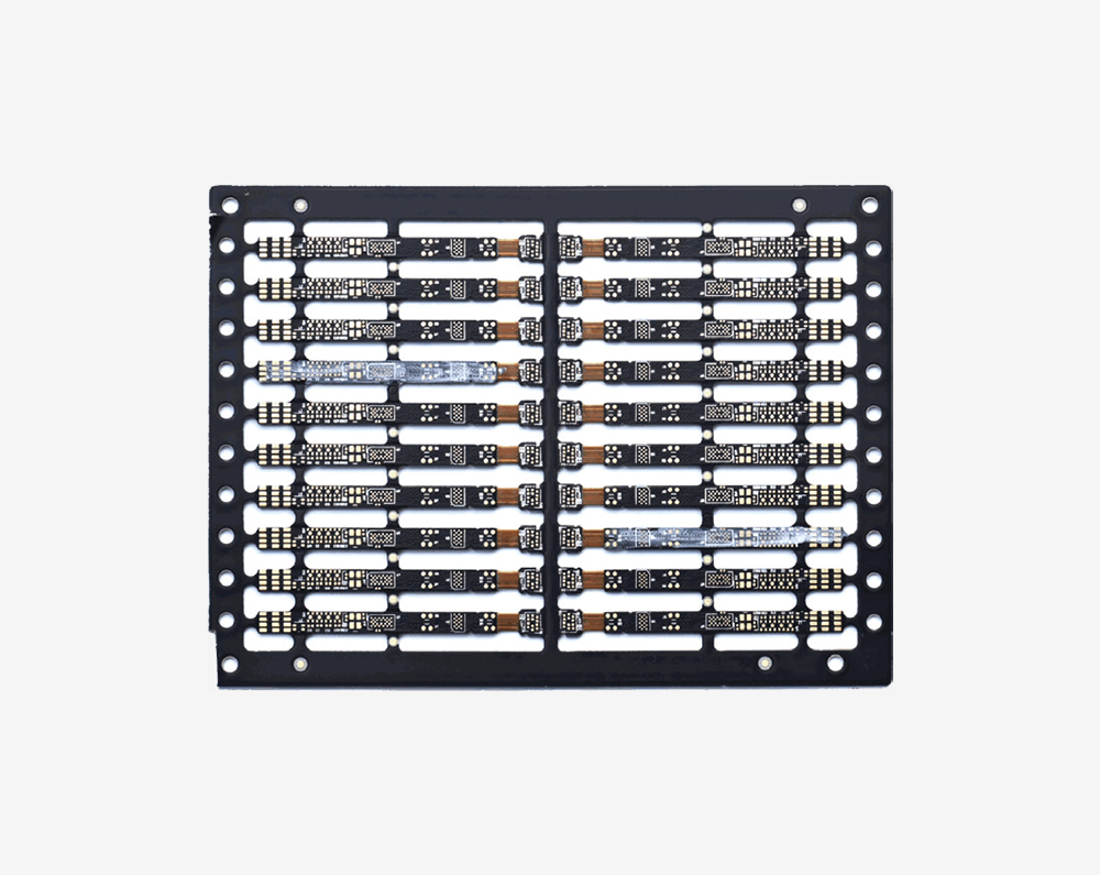 Six-layer rigid-flex board