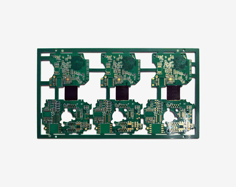 Eight-layer flexible and rigid board