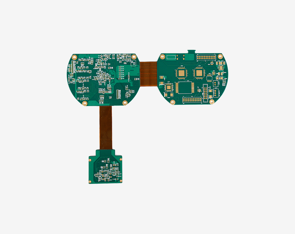 Twelve-layer impedance flex-rigid board
