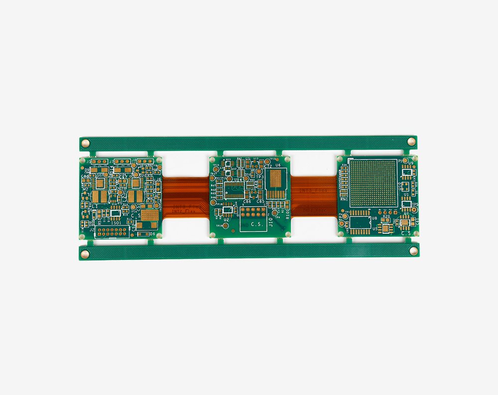Eight-layer flexible and rigid board