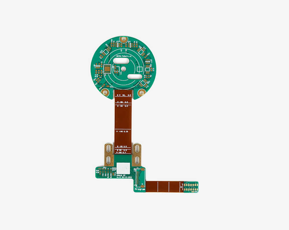 Six-layer impedance rigid-flex board